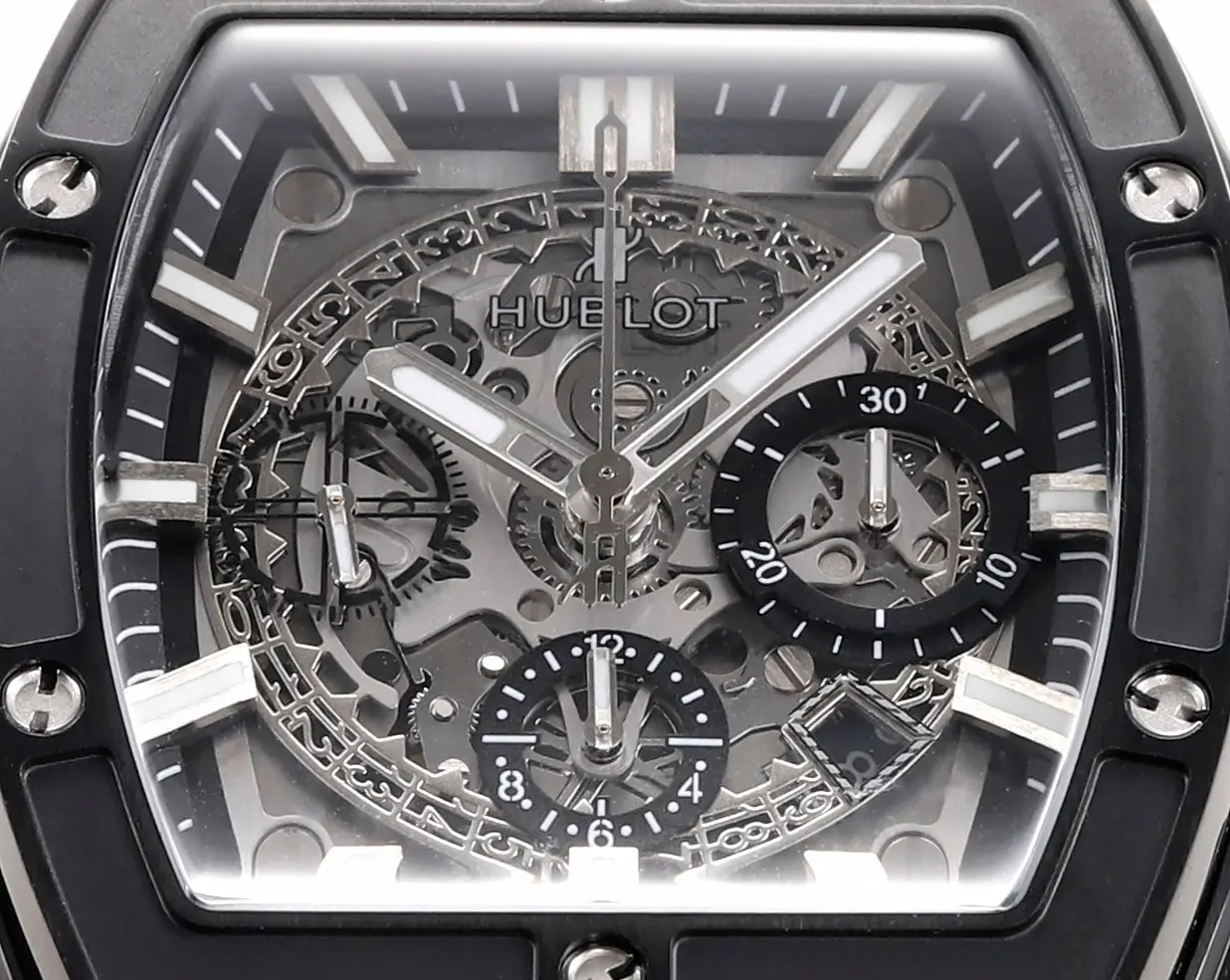 JB Factory HUBLOT Spirit of Big Bang Black Titanium & Resin Limited Edition Watch – Model 642.NX.0170.RX – Super Clone Masterpiece Modern 6029